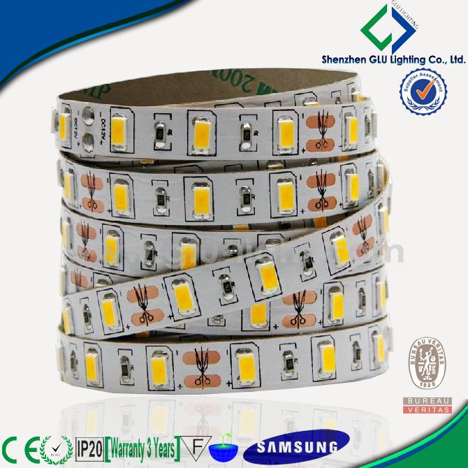 China factrory Top quality Samsung 5630 led strip with 60 leds/m and 120 leds/m