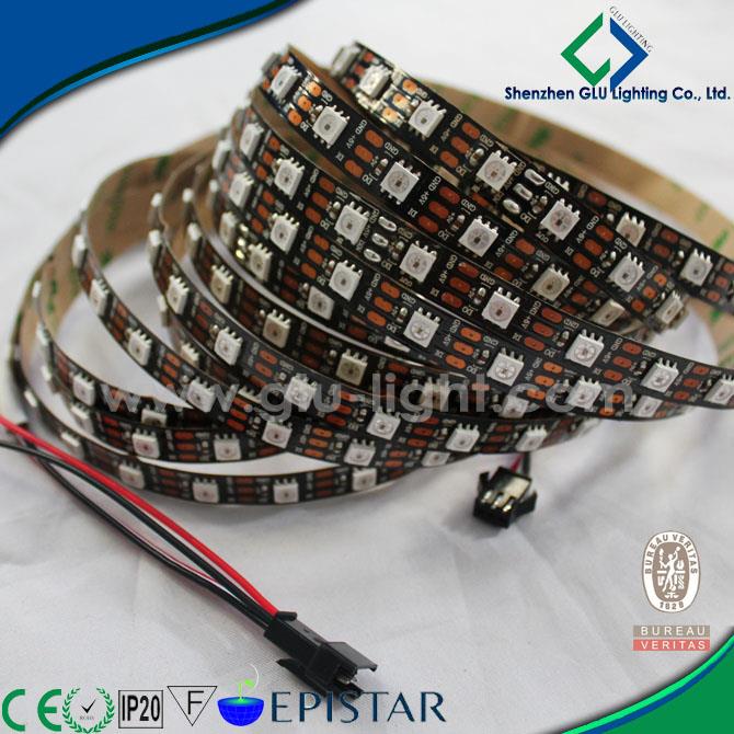 중국 Wholesle Clearence 60led Ws2812b Magic Led 스트립 하단 가격