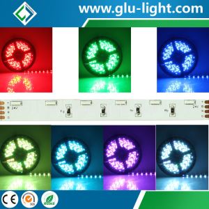 2017 Alibaba 베스트 셀러 DC24V RGB Tri{2}}칩 020 Sideview Led 스트립(60개 LED/m)